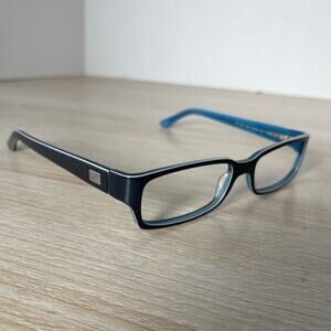 Ray-Ban RB5092 2234 Eyeglasses Black Blue Rectangle 52-15 135 Frames Only
